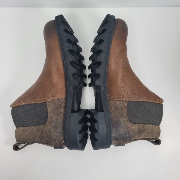 Sorel Men's Brown Leather Ankle Chelsea Boots NM3839-269 US Size 7.5 - Picture 5 of 8